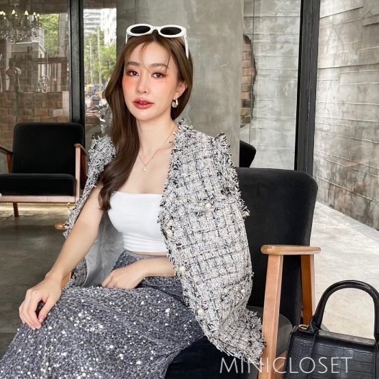 เสื้อคลุมทวีต เสื้อคลุมแขนกุด