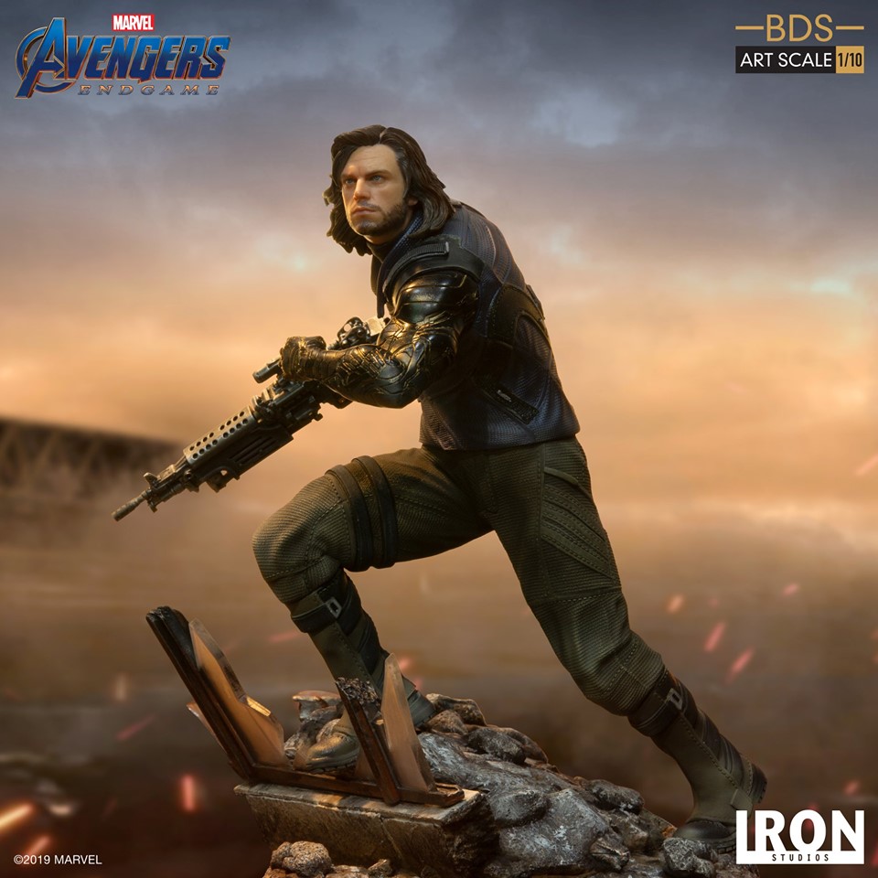 Iron Studios BDS Art Scale 1/10 Avengers: Endgame - Winter Soldier