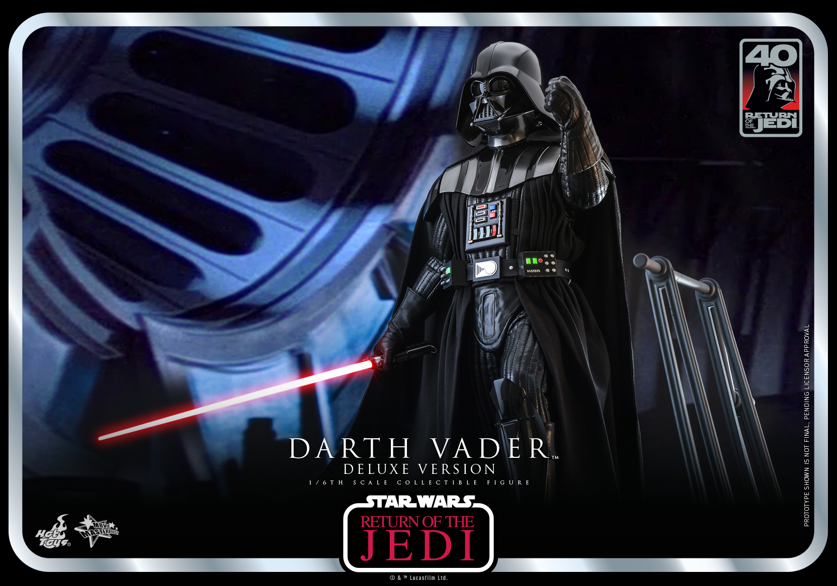 Hot Toys MMS700 1/6 Star Wars Episode VI: Return of the Jedi ™ - Darth Vader™ (Deluxe Version)