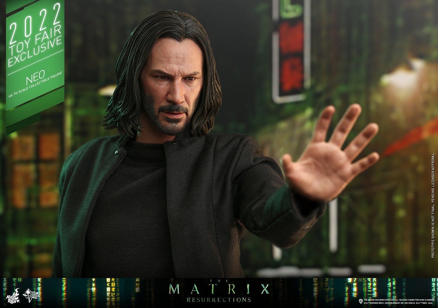 Hot Toys MMS657 1/6 The Matrix Resurrections - Neo [Toy Fair Exclusive]