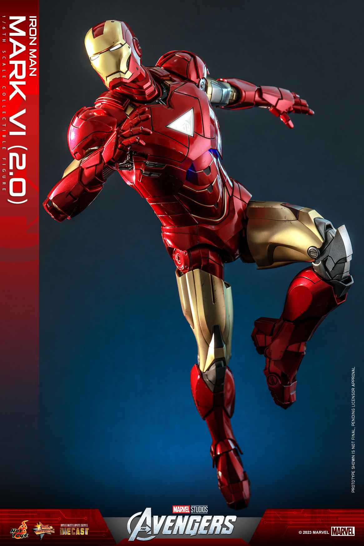 Hot Toys MMS687D52 1/6 The Avengers - Iron Man Mark VI (2.0)