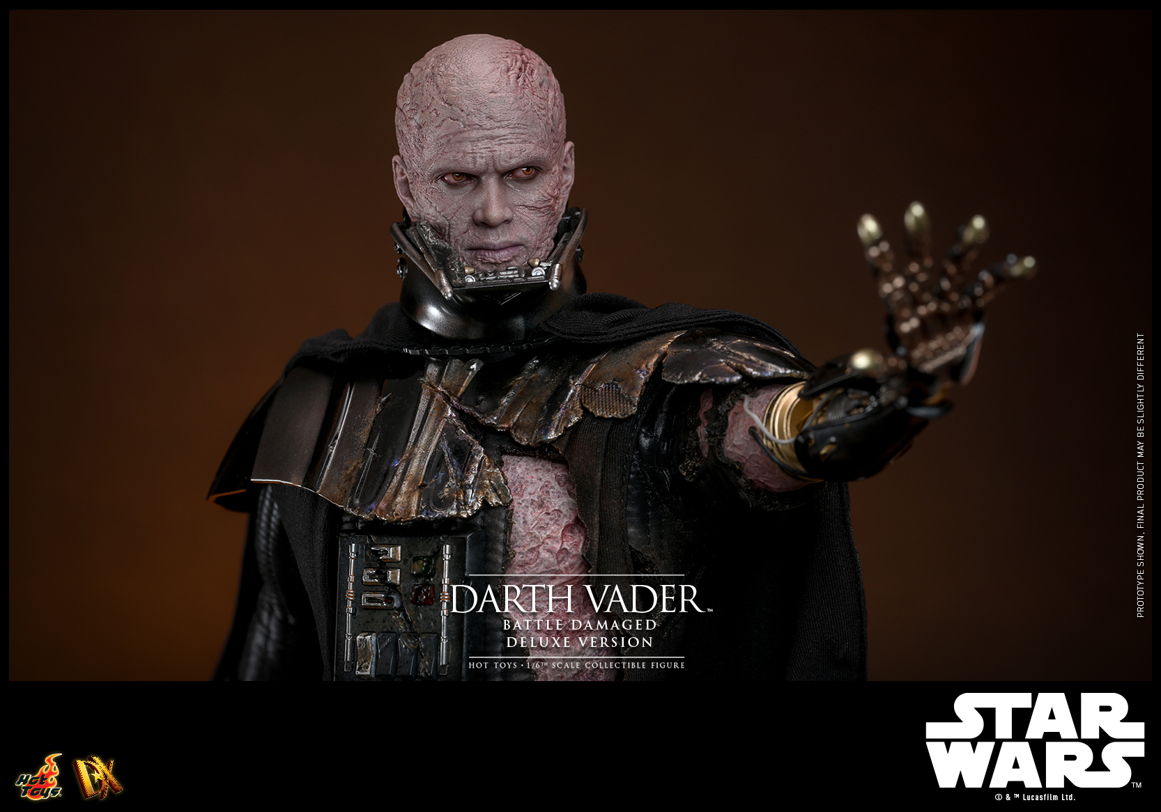 Hot Toys DX45B Star Wars - Darth Vader (Battle Damaged) (Deluxe Version) (Special Edition)
