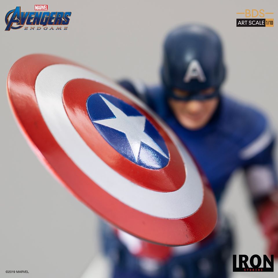 Iron Studios BDS Art Scale 1/10 Avengers: Endgame - Captain America 2012 (16F)