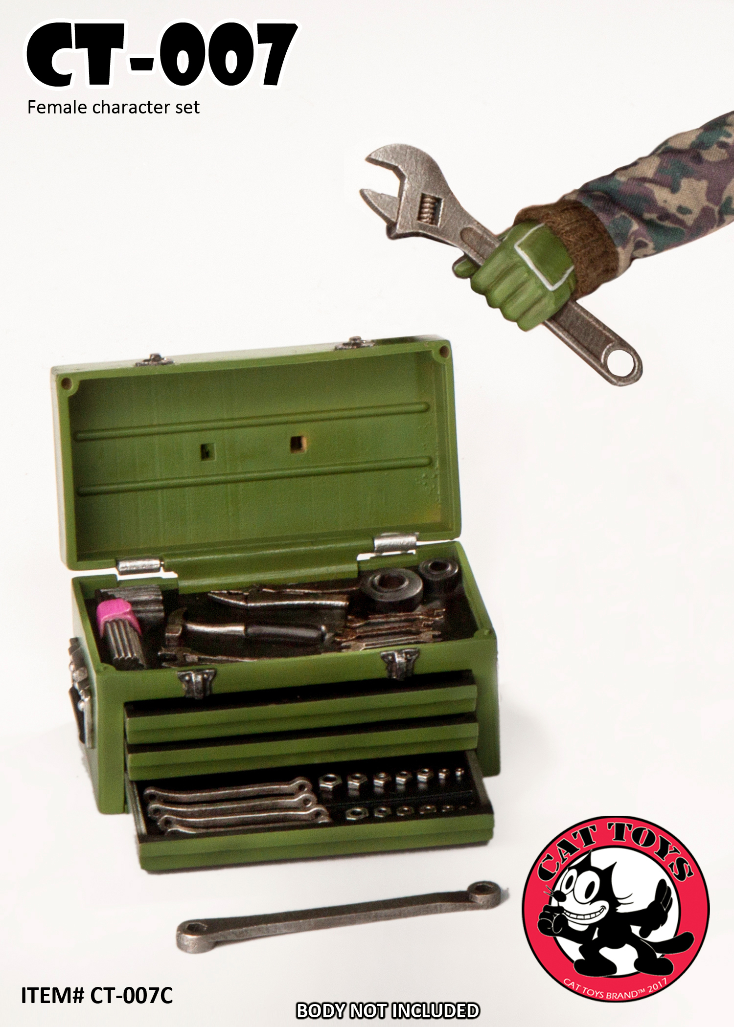 CAT TOYS CT007A / CT007B Repairman suit with head