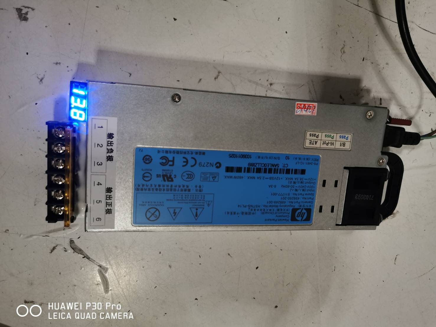 ADE12 สวิทชิ่ง HP38A 13V สำหรับ ชาร์จแบตรถยนต์ เลี้ยงไฟรถจูนกล่อง*** ไม่ได้แถมสายไฟ