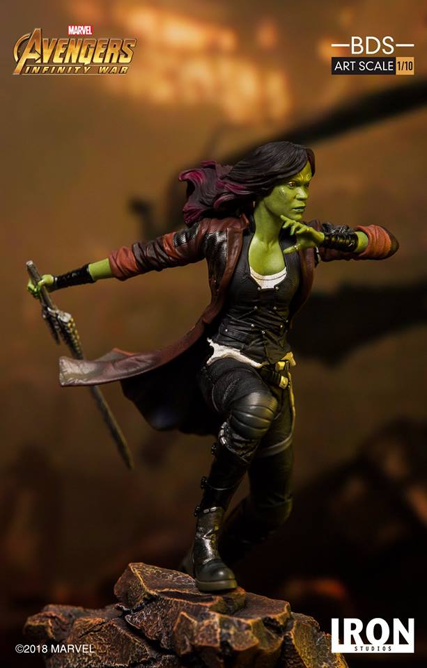 Iron Studios BDS Art Scale 1/10 Avengers: Infinity War - Gamora