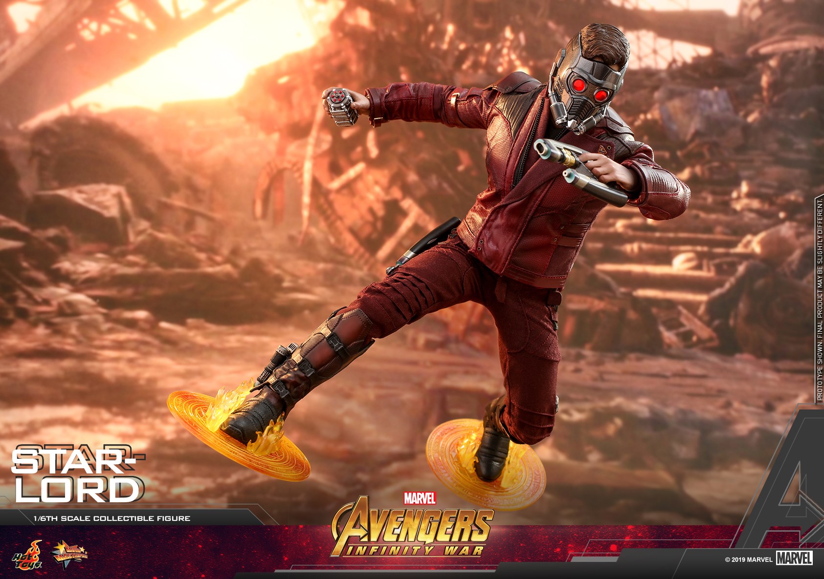 Hot Toys MMS539 Avengers: Infinity War - Star-Lord
