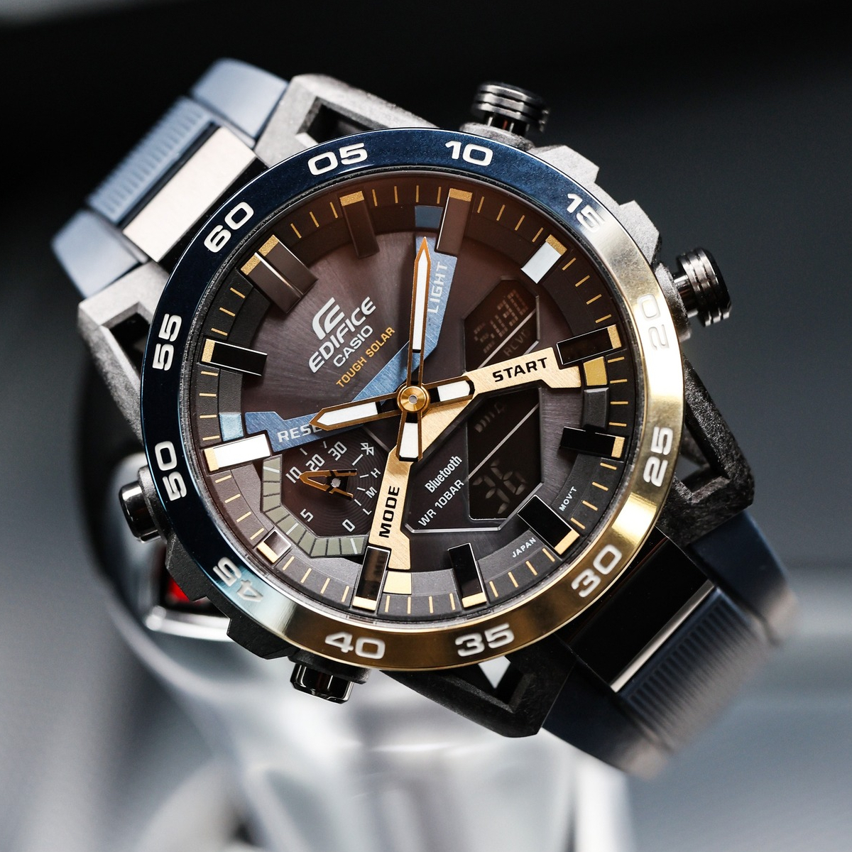 นาฬิกาข้อมือ CASIO EDIFICE EDIFICE SOSPENSIONE ECB-2000NP-1A, ECB-2000NP-1ADR, ECB-2000NP-1, ECB-2000NP