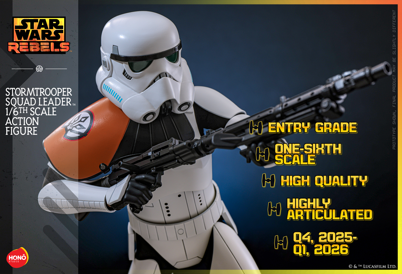 HONO STUDIO HS09 Star Wars: Rebels - Stormtrooper Squad Leader