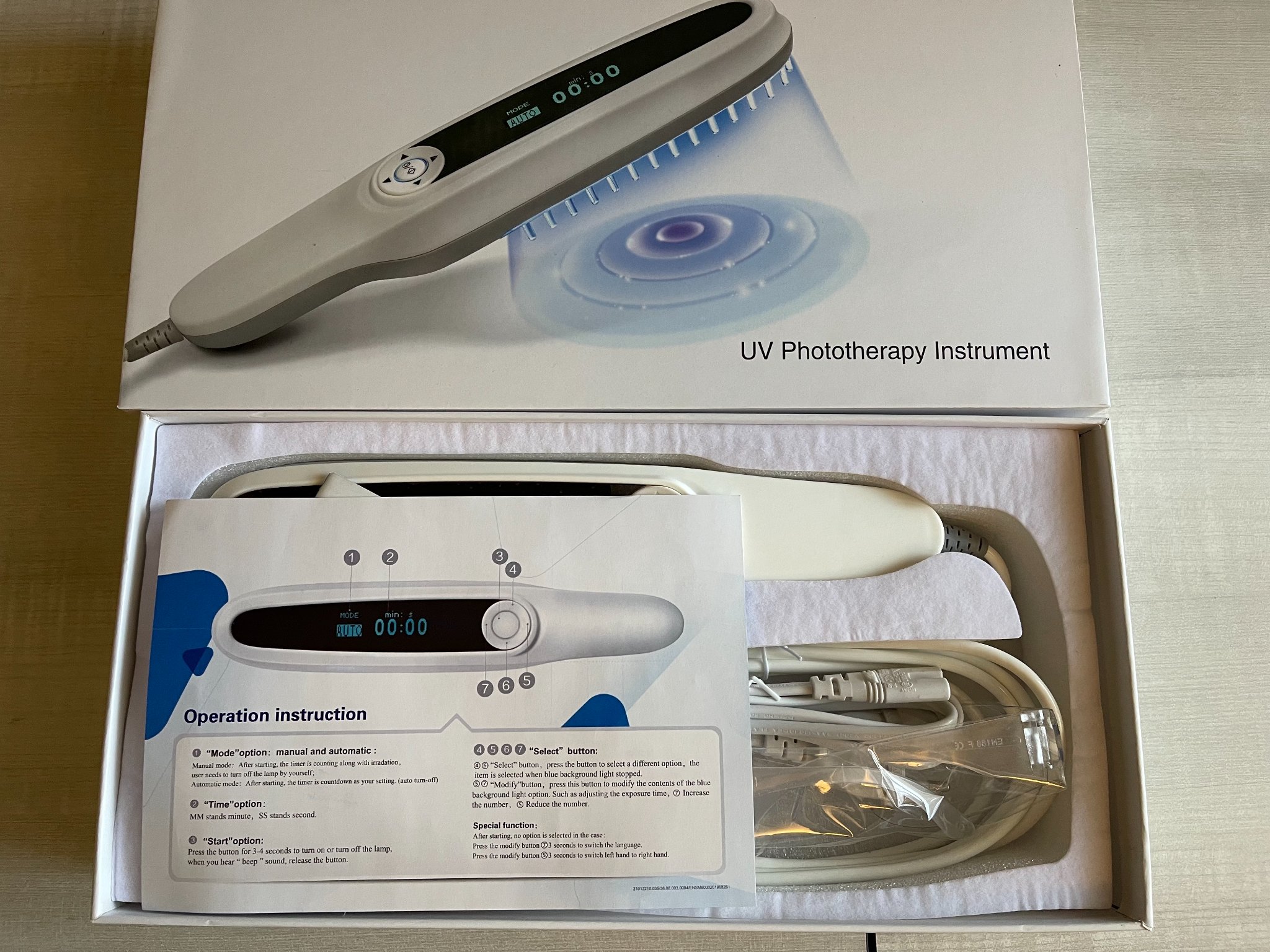 เครื่องฉายแสงรักษาด่างขาว โคมไฟฉายแสงด่างขาว