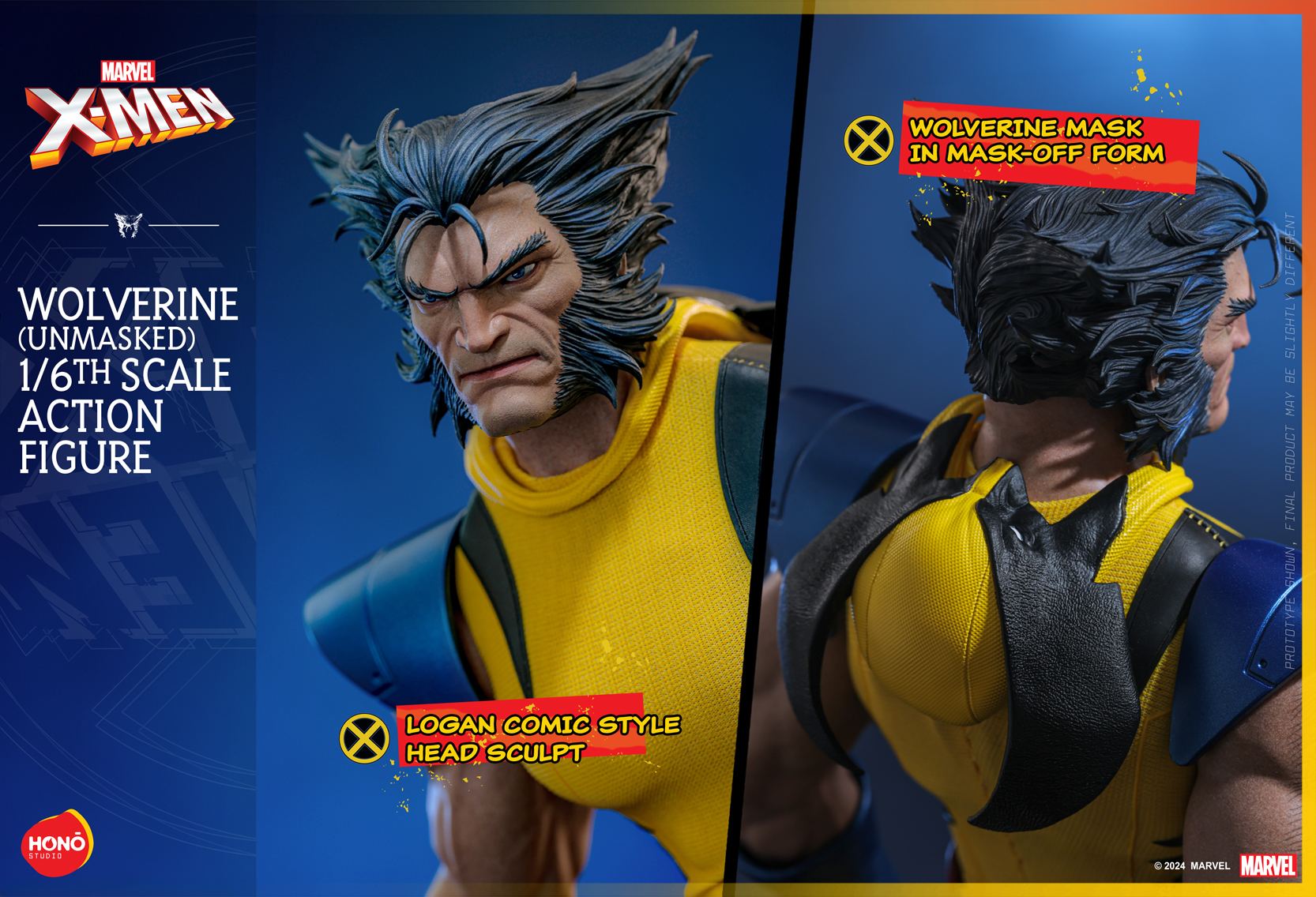 HONO STUDIO HS06 X-Men - Wolverine (Unmasked)