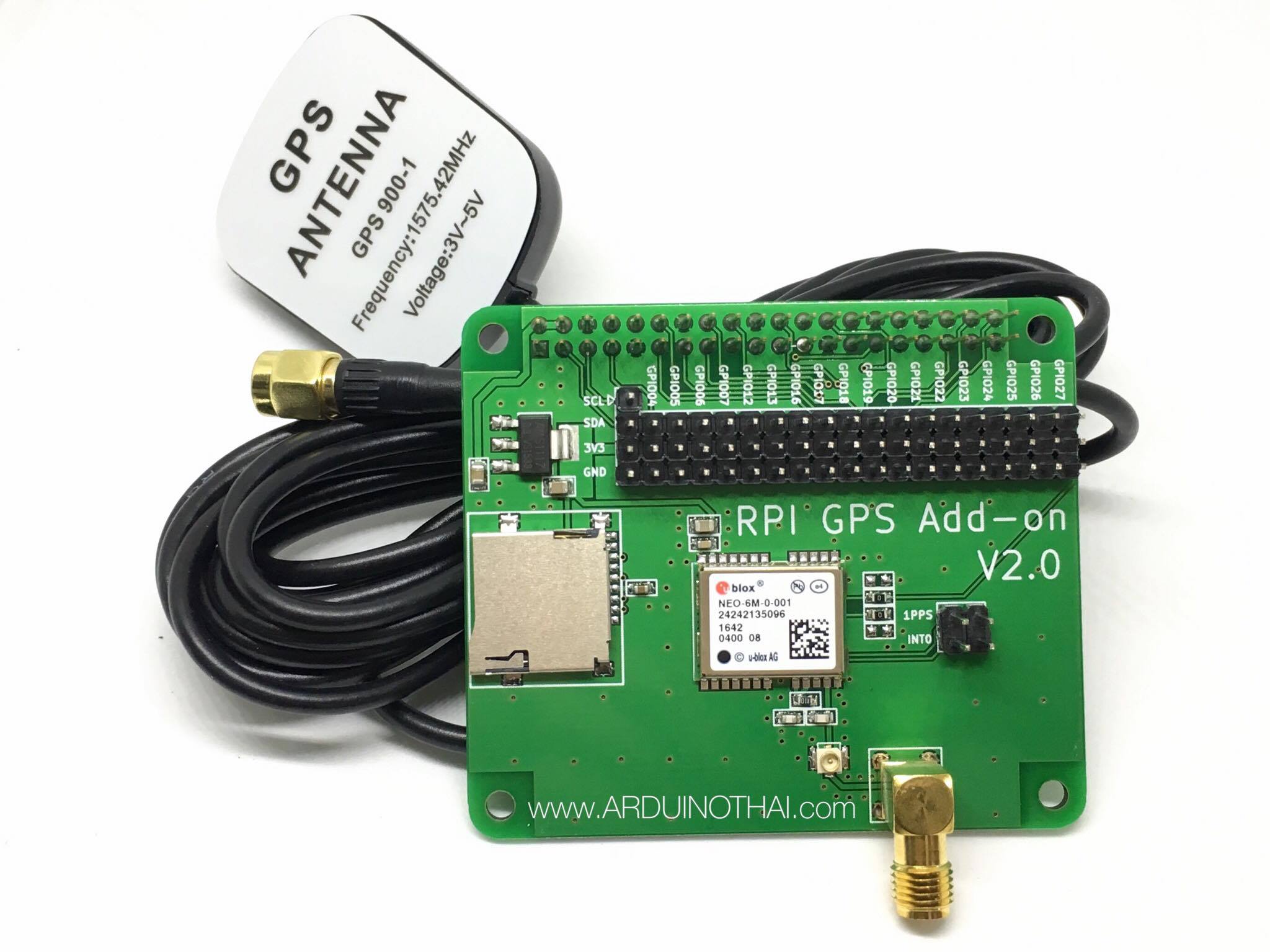 Raspberry Pi GPS Module with Antenna for Raspberry Pi (2-3) model B