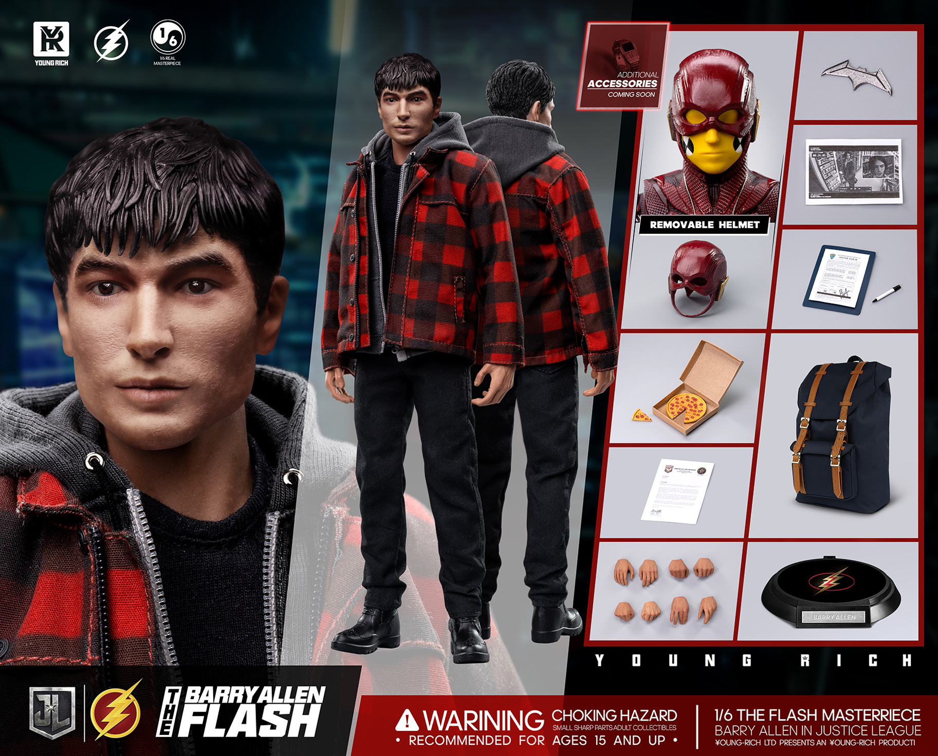 YOUNG RICH YR014 1/6 The Barry Allen Flash (16)