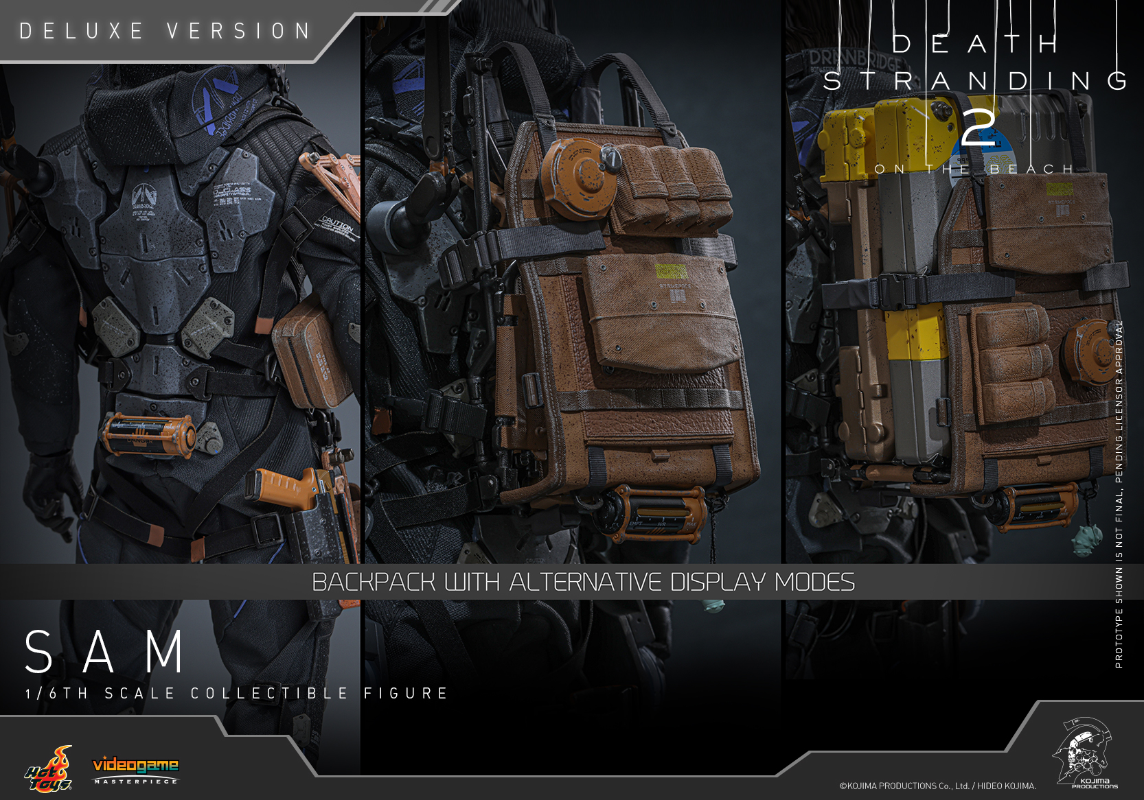 Hot Toys VGM76 Death Stranding 2: On the Beach - Sam (Deluxe Version)