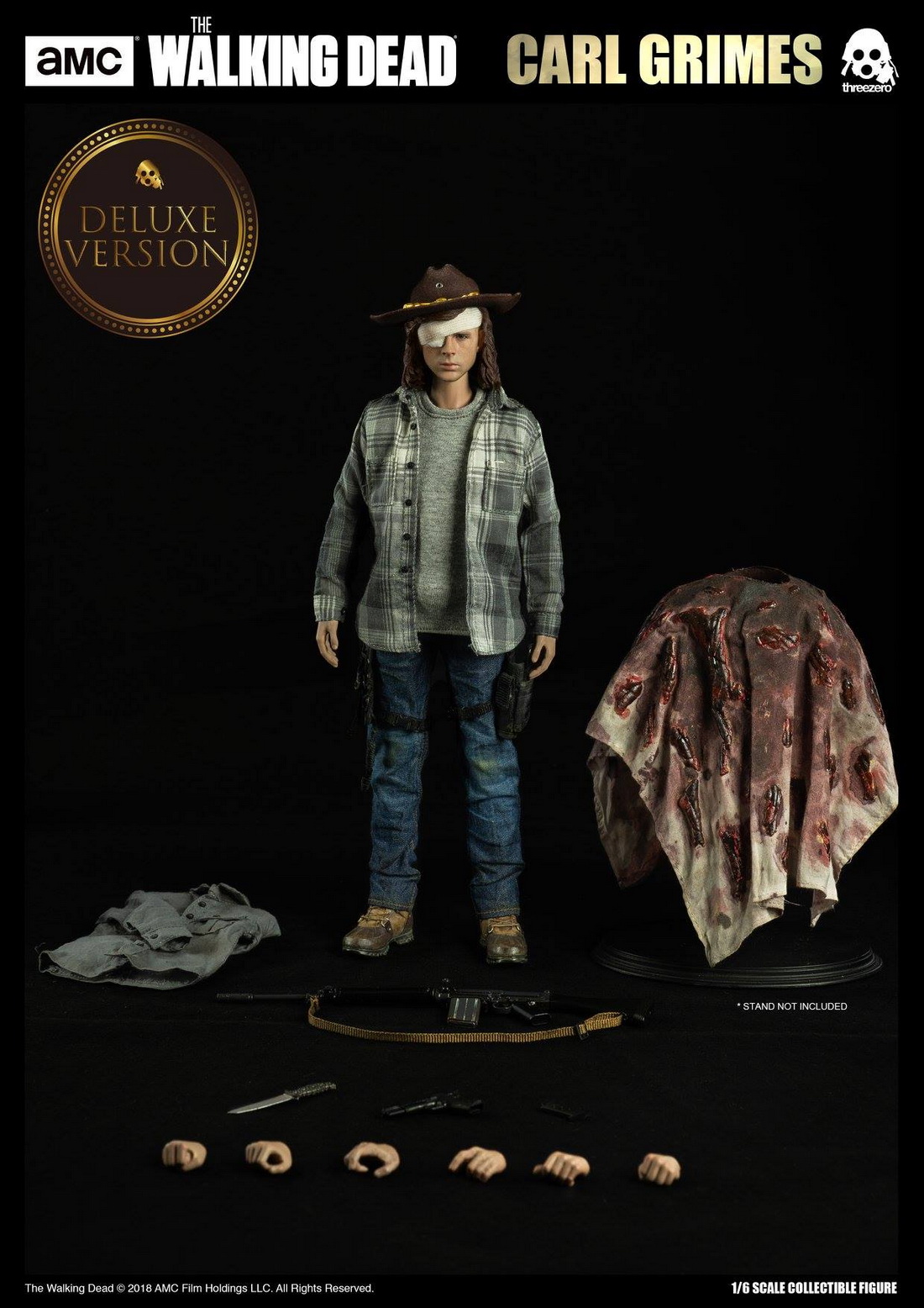 threezero 3Z0062 amc The Walking Dead - Carl Grimes (Deluxe Version)