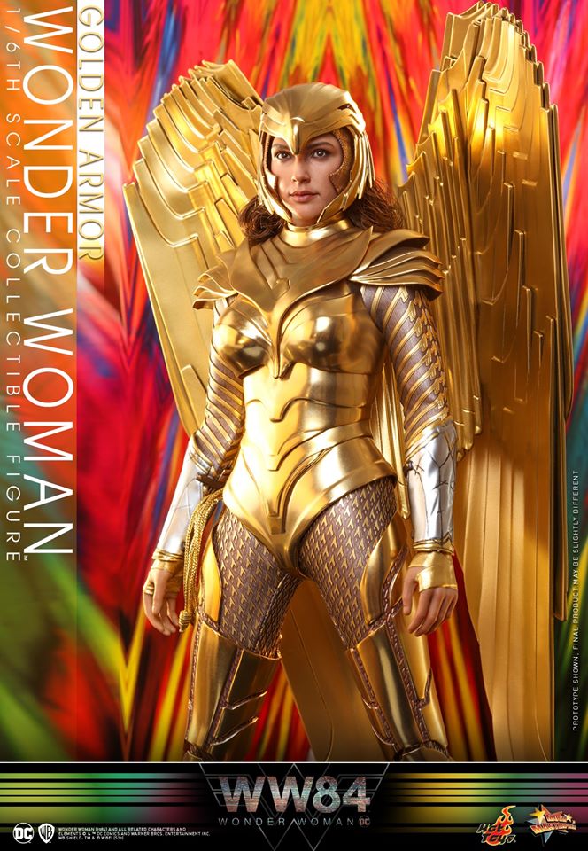 Hot Toys MMS577 Wonder Woman 1984 1/6 Golden Armor Wonder Woman
