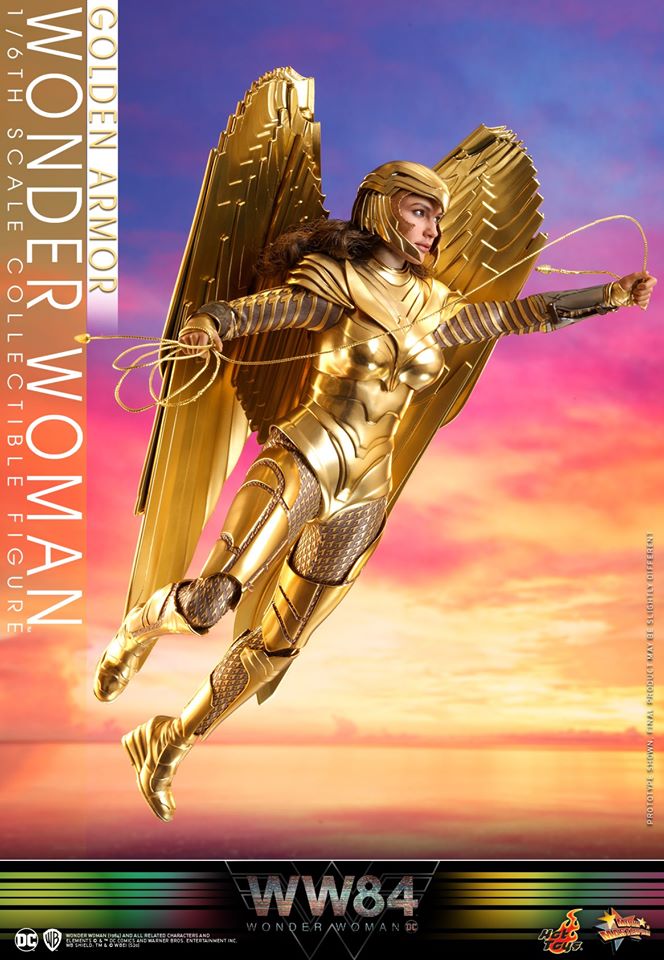 Hot Toys MMS577 Wonder Woman 1984 1/6 Golden Armor Wonder Woman