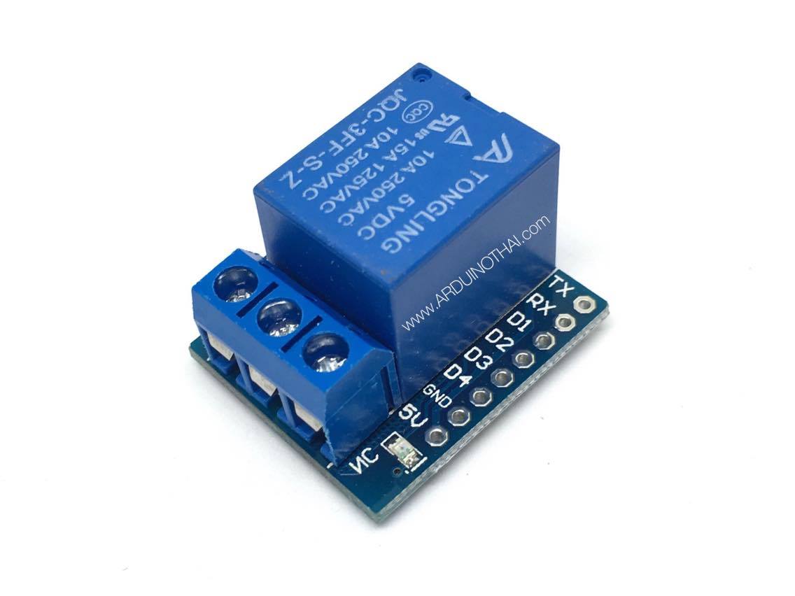 Relay Shield for WeMos D1 Mini