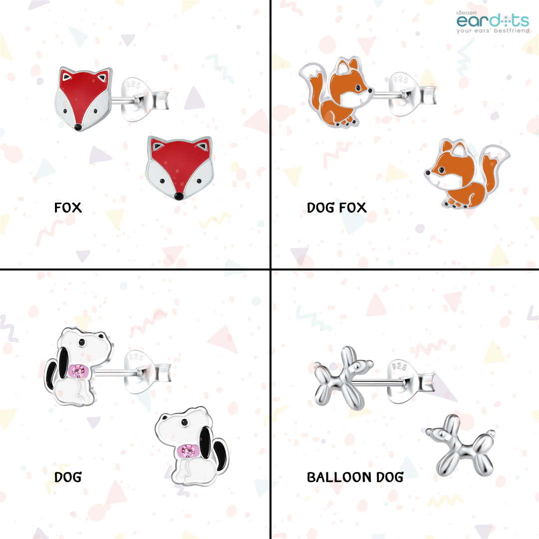 “เช็คสินค้าทัก line ก่อนโอนนะคะ”ต่างหูเงินแท้ 92.5% สำหรับเด็ก ผิวแพ่ง่าย พร้อมแป้นตันสีชมพู ไม่ทิ่มหลังหู