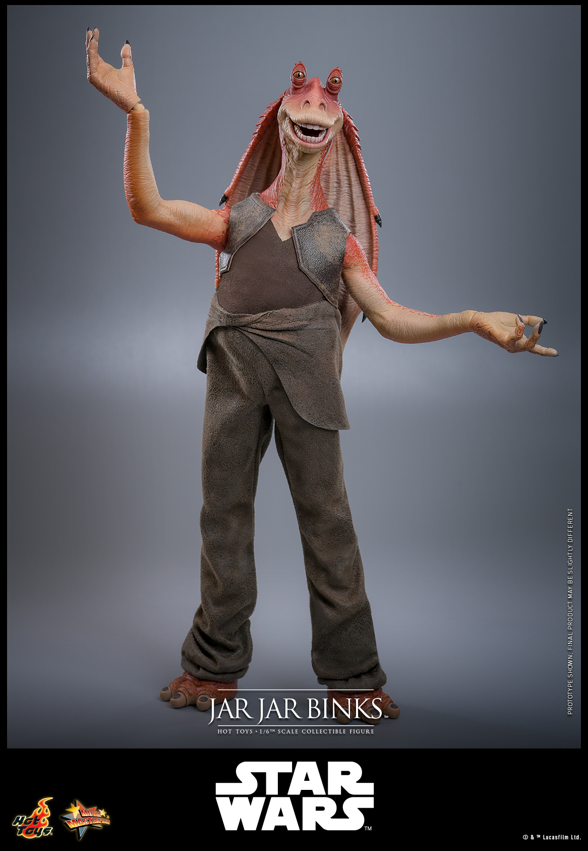 Hot Toys MMS807 Star Wars: The Phantom Menace - Jar Jar Binks