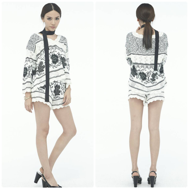 Sortel Rose Set เซ็ทผ้าทอลายกุหลาบ ผ้าเนื้อบางไม่ร้อนค่ะ ลายสวยงาม