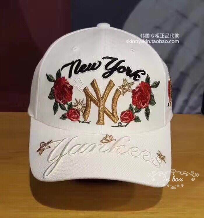 หมวก MLB NY ปักโลโก้ รุ่นใหม่นะคะ งานปักแน่นตามงานต้นแบบ ปรับสายได้ตามศีรษะ ใส่เท่ๆ เข้าได้กะทุกชุดน๊าา