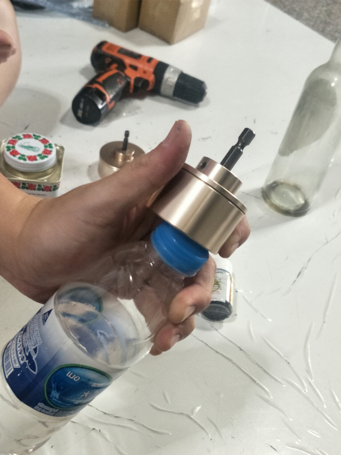 AD34M10-30 ชุดบล็อกไขฝาขวด ขนาด 10- 30 มิล พร้อมแกนต่อสว่าน