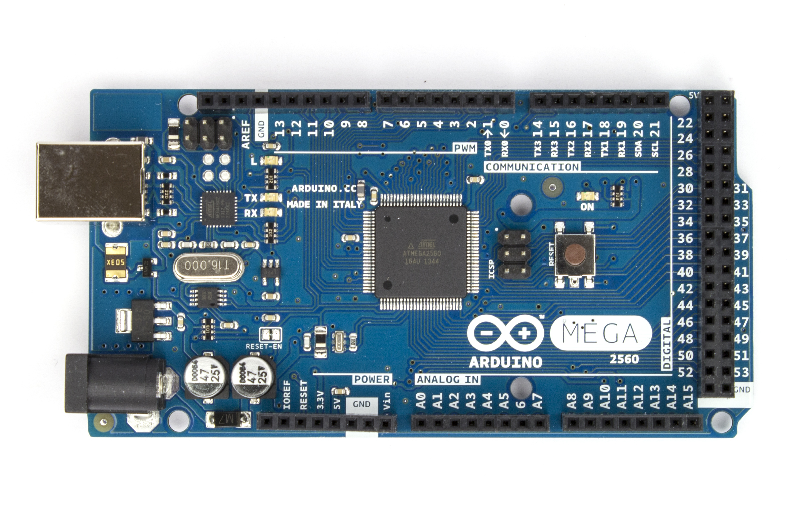 MEGA 2560 R3 แถมสาย USB ( Arduino - Compatible Board )