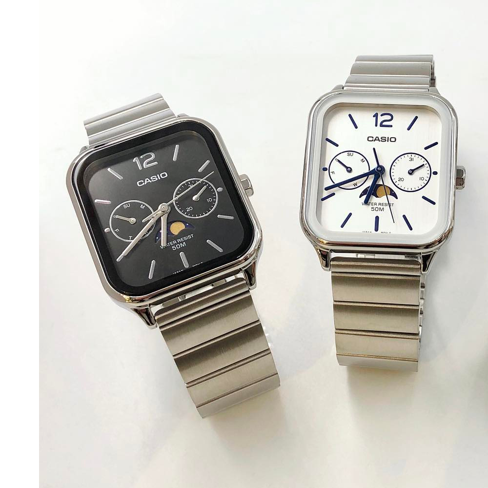 นาฬิกาข้อมือ Casio Standard man รุ่นใหม่ MTP-M305D Series MTP-M305M-1A MTP-M305D-4A MTP-M305D-7A