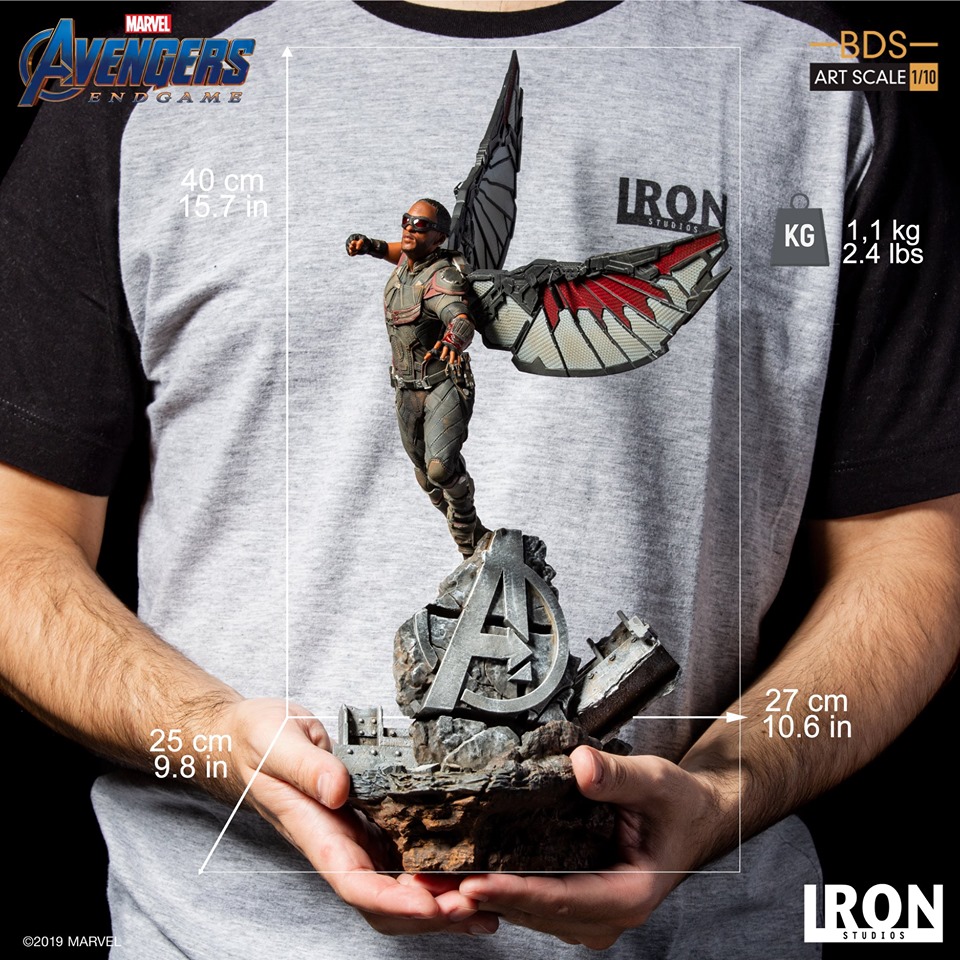 Iron Studios BDS Art Scale 1/10 Avengers: Endgame - Falcon