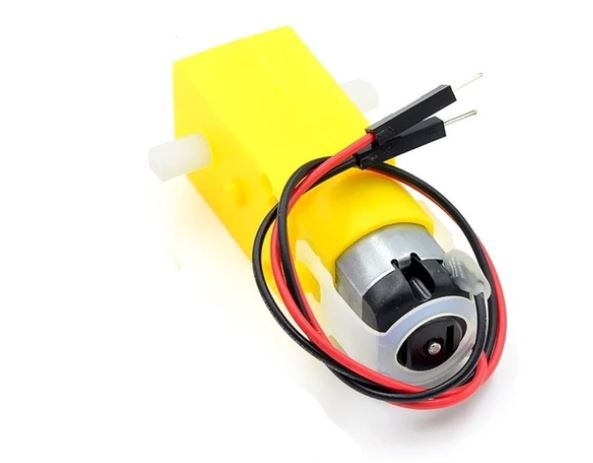 Motor Gear 1:48 3-12V มอเตอร์เกียร์ 1:48 แกน 2 ข้าง พร้อมสายไฟ