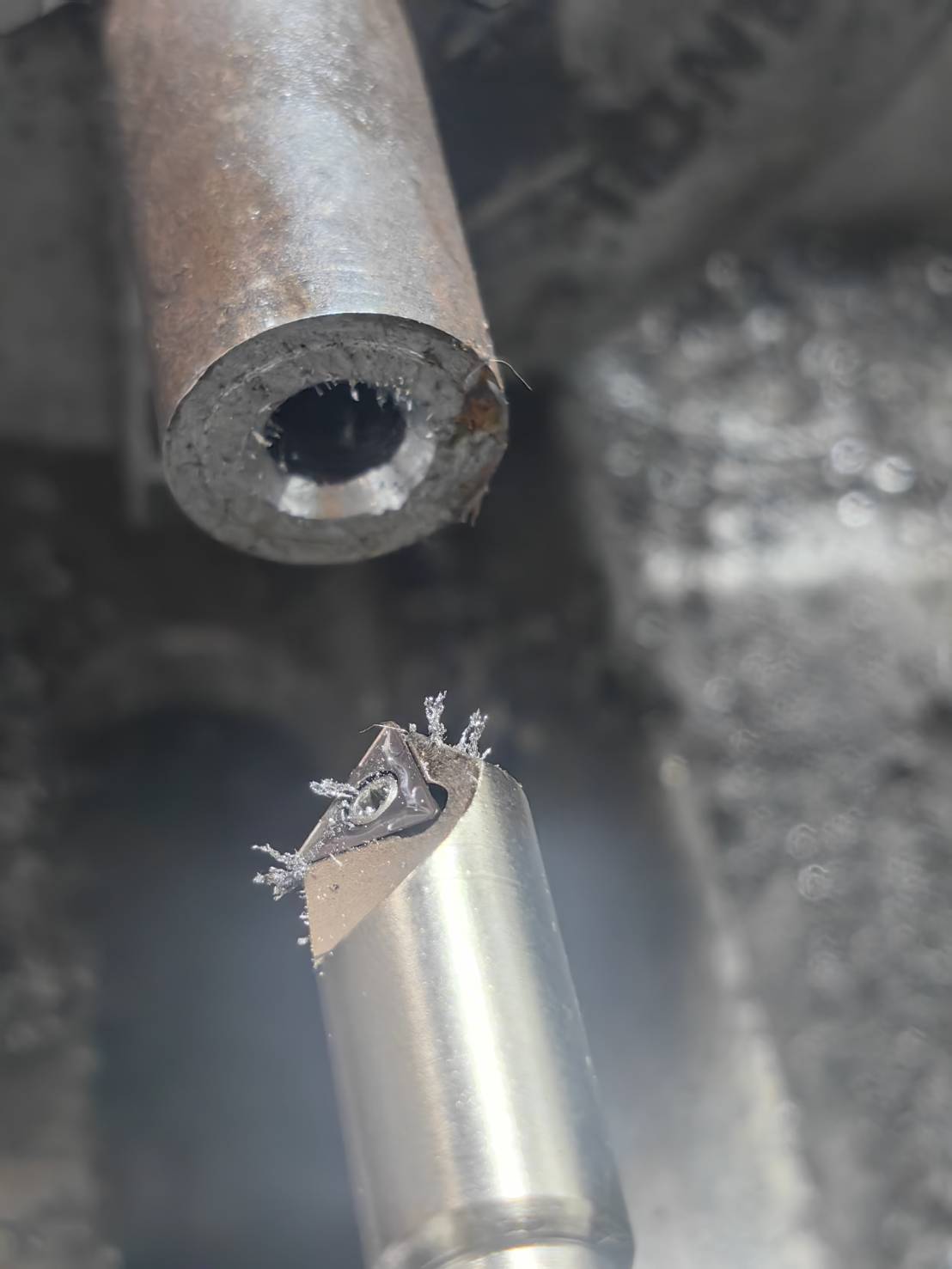 DC15 ดอกคว้านรู ลบคม 45 องศา ฟันคาร์ไบเกรดสูง งาน เหล้ก สเตนเลส เปลีย่นมีดได้ *** เลือกขนาดก่อน