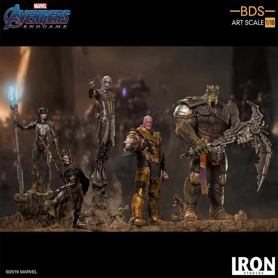 Iron Studios BDS Art Scale 1/10 Avengers: Endgame - Proxima Midnight Black Order (16)