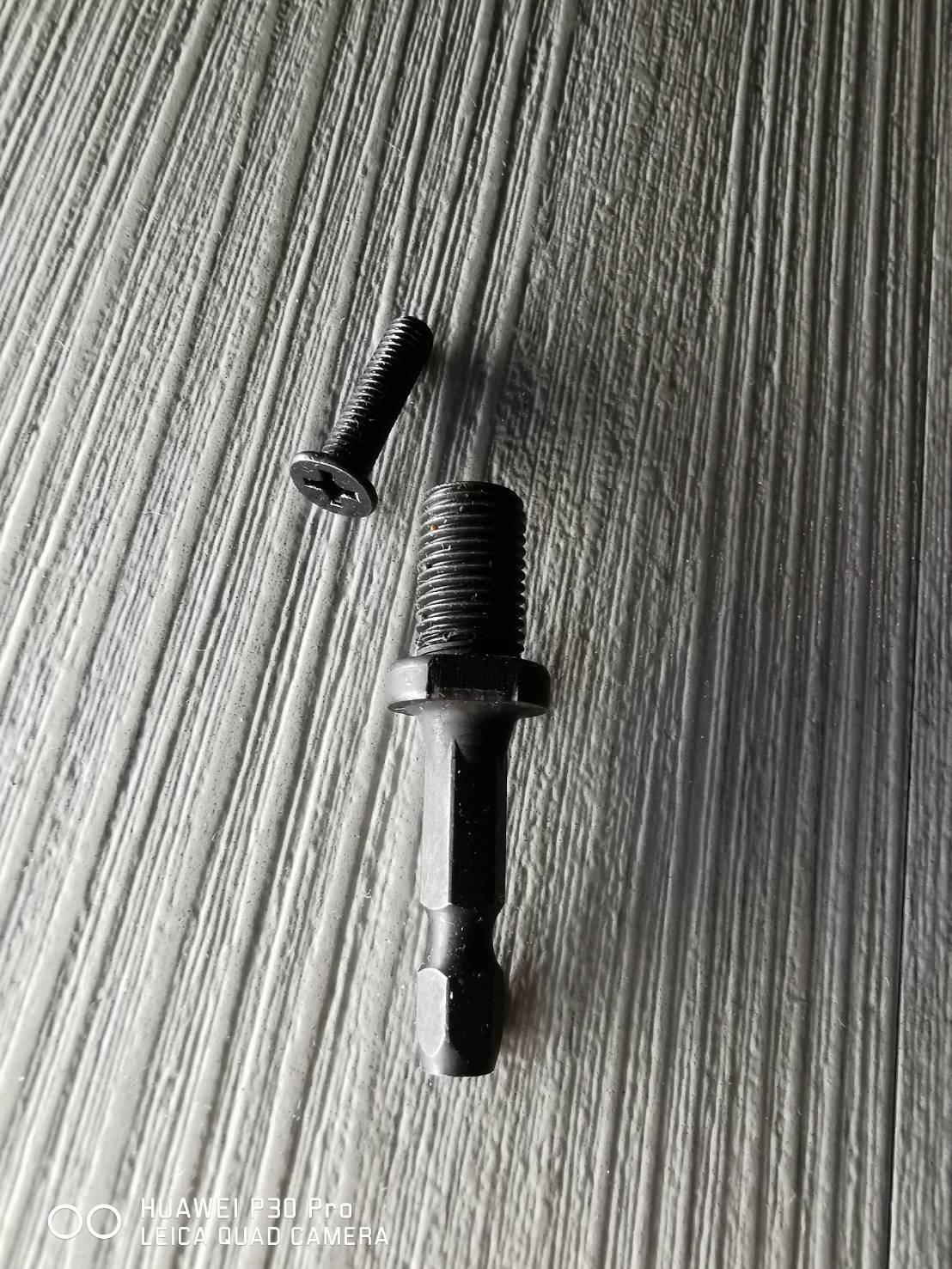 AD40 แกนหกเหลี่ยมสำหรับใส่หัวจับสว่าน 3 หุล พร้อมน้อต M5