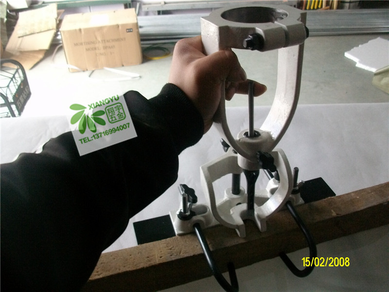 DS09 ชุดแปลงสว่านเป็นแท่นเจาะเดือยไม้สี่เหลี่ยม พร้อมปากกาจับไม้+ดอกชุด 4 ดอก