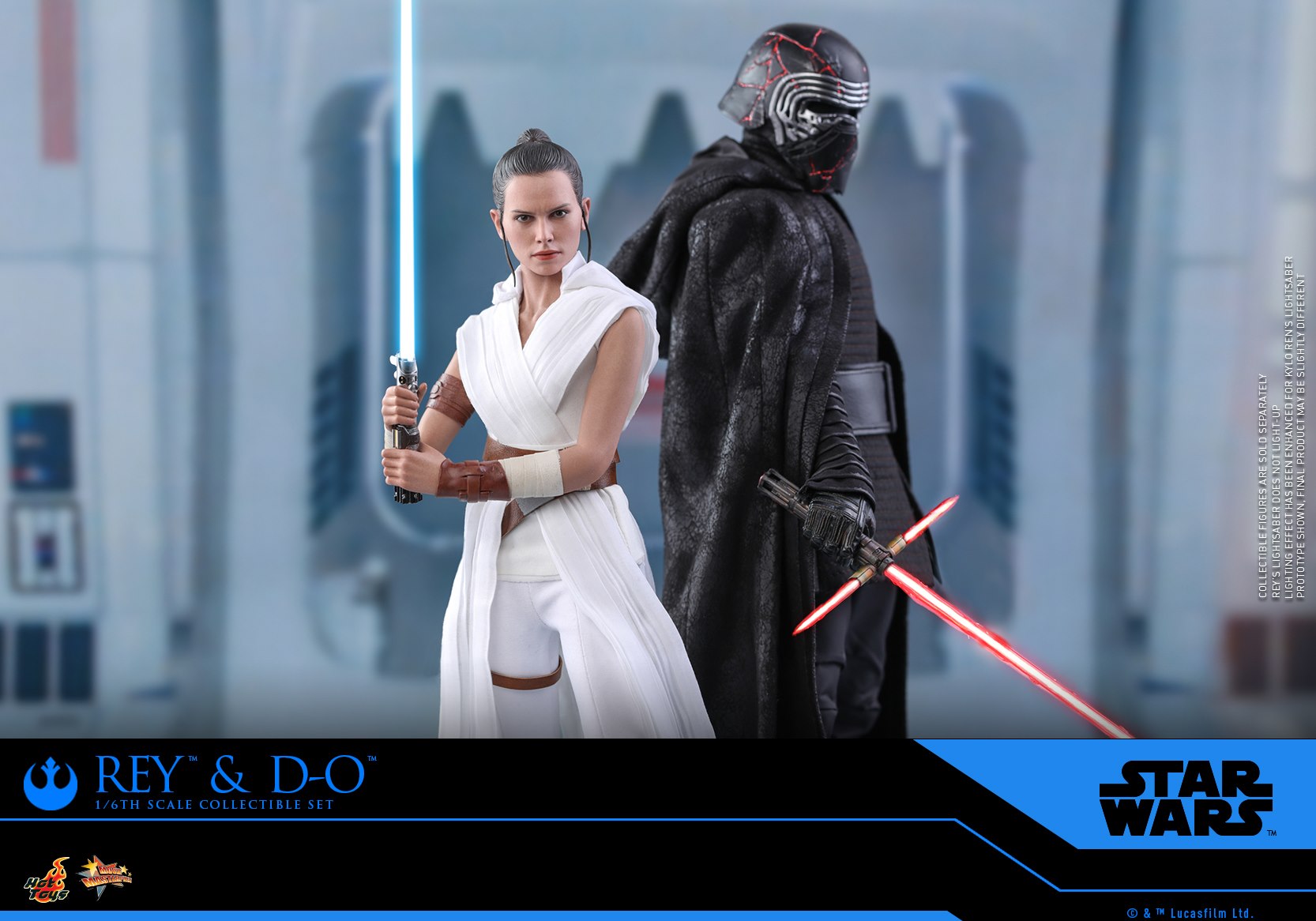 Hot Toys MMS559 Star Wars: The Rise of Skywalker 1/6 Rey and D-O