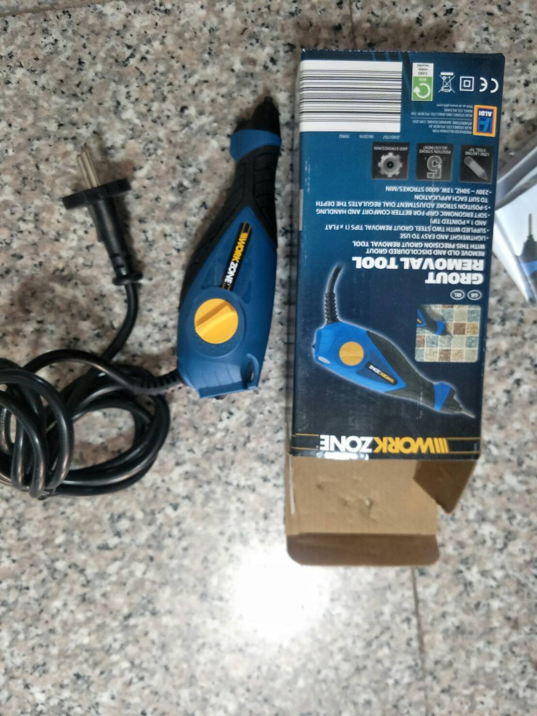 EG12 เครื่องแกะสลัก เซาะร่องยาวแนว WORK ZONE