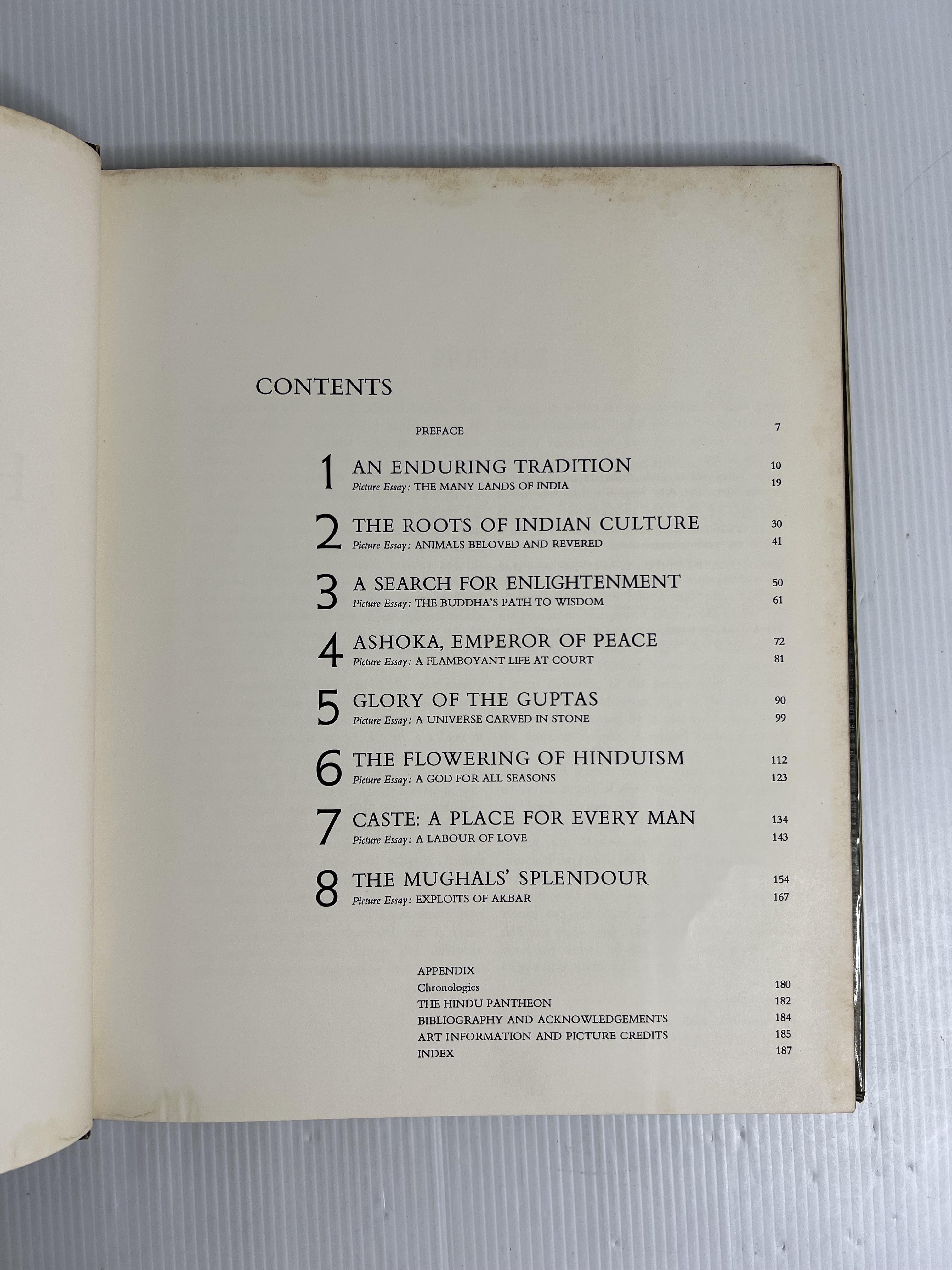 Great Ages of Man Historic India Lucille Schulberg January 1, 1969 90-99% Hardcover
