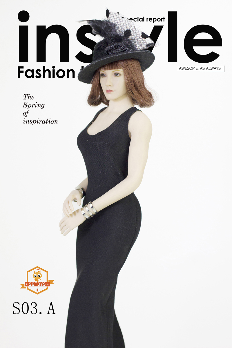 SGTOYS S03B ,C ,D ,E Sexy Ladies Long Skirt Set