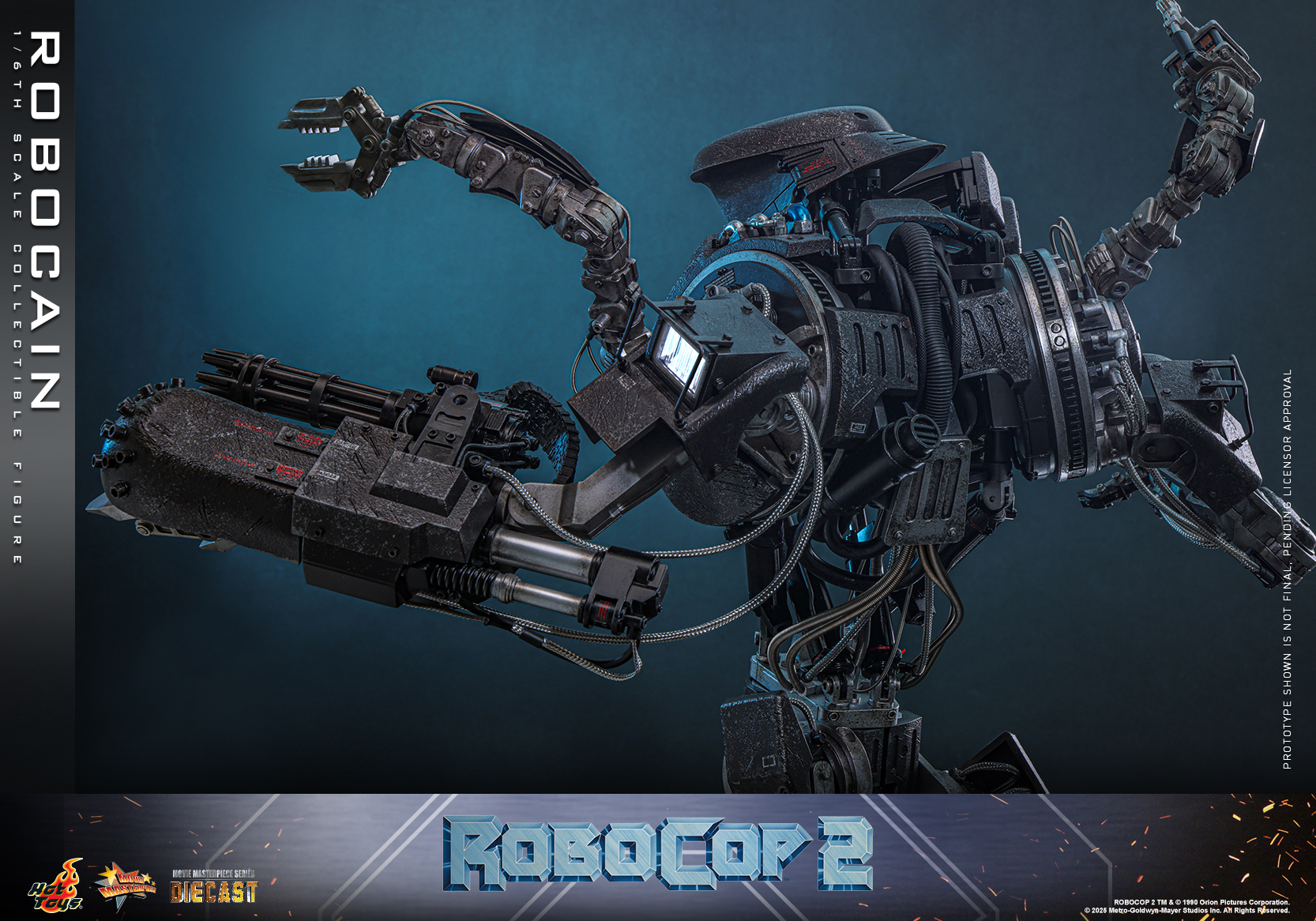 Hot Toys MMS828D75 RoboCop 2 - RoboCain