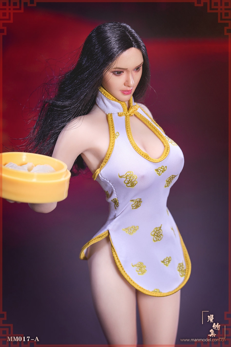Manmodel MM017-A, B, C, E 1/6 Ultra short cheongsam suit