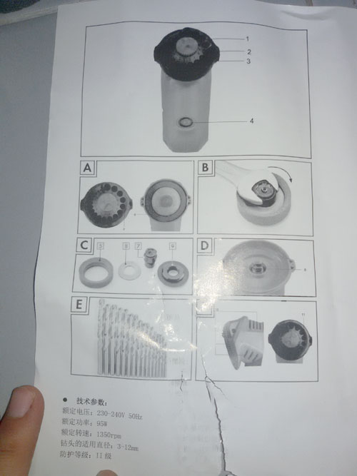 ES01 เครื่องลับคมดอกสว่าน รุ่นใช้ง่าย ลับได้ถึง 12 มิล