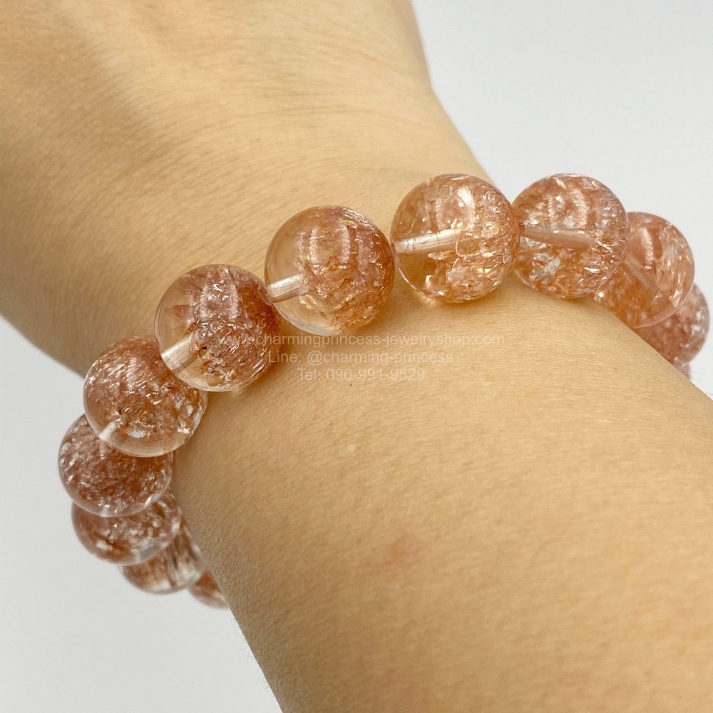 Tangerine Quartz แทนเจอรีนควอตซ์ 12 mm หินสำหรับการแสวงหาความสามารถใหม่ ๆ ที่จะเปลี่ยนแปลงบางส่วนของชีวิตของเรา