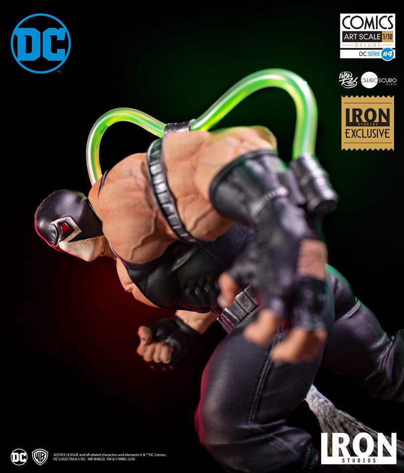 Iron Studios Deluxe Art Scale 1/10 DC Comics Series 4 - Bane (EX)