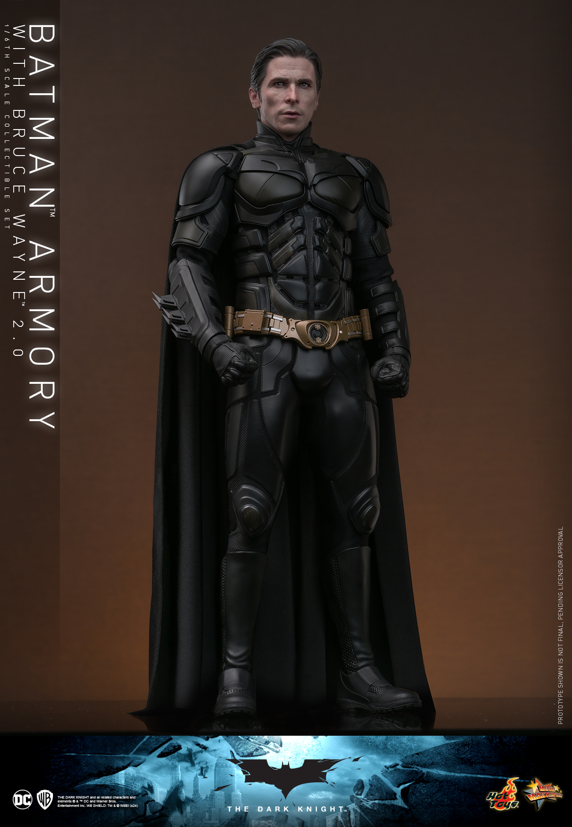 Hot Toys MMS750 The Dark Knight - Batman Armory with Bruce Wayne (2.0)