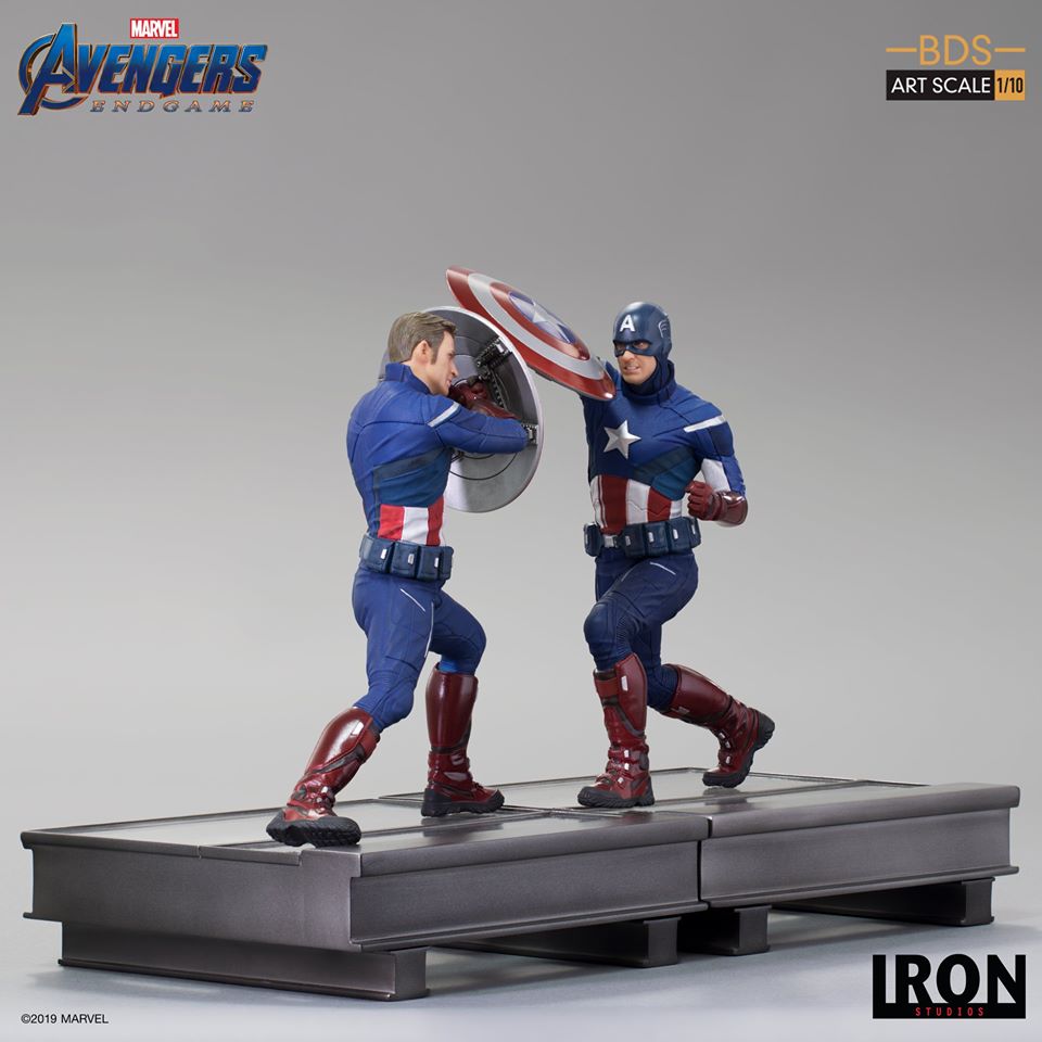 Iron Studios BDS Art Scale 1/10 Avengers: Endgame - Captain America 2012 (16F)