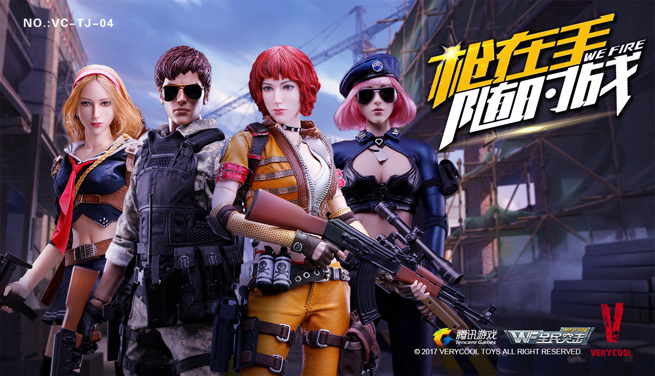 VERYCOOL VC-TJ-04 Wefire Of Tencent Game Fourth Bomb: Female Mercenary - Heart King