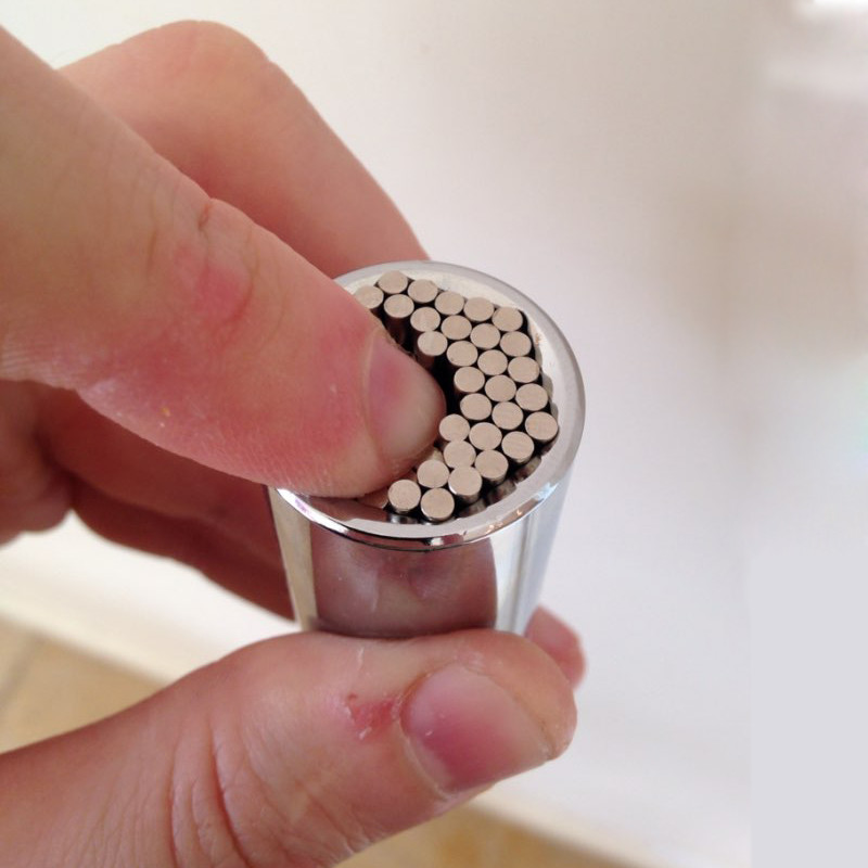 AD18 ลูกบล็อกเอนกประสงค์ อันเดียว ไขน็อตได้ตั้งแต่เบอ 7 ถึงเบอ 19 พร้อมแกนแปลงใส่สว่าน