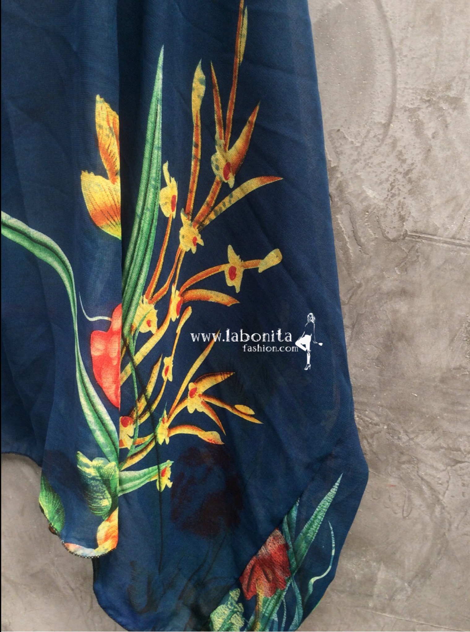 เสื้อคลุมผ้าชีฟองลายสวยใส่เย็นสบาย