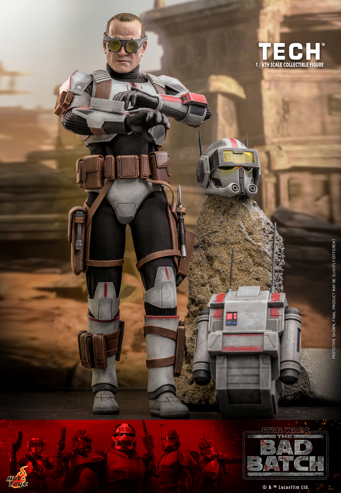 Hot Toys TMS098 1/6 Star Wars: The Bad Batch™ - Tech™